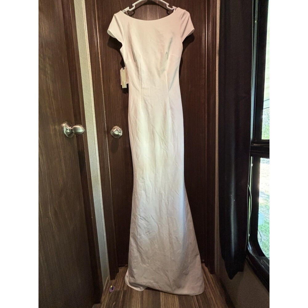 BHLDN Madison Maxi Dress Gown by Katie May Size 2 Ivory $280 - Picture 4 of 14